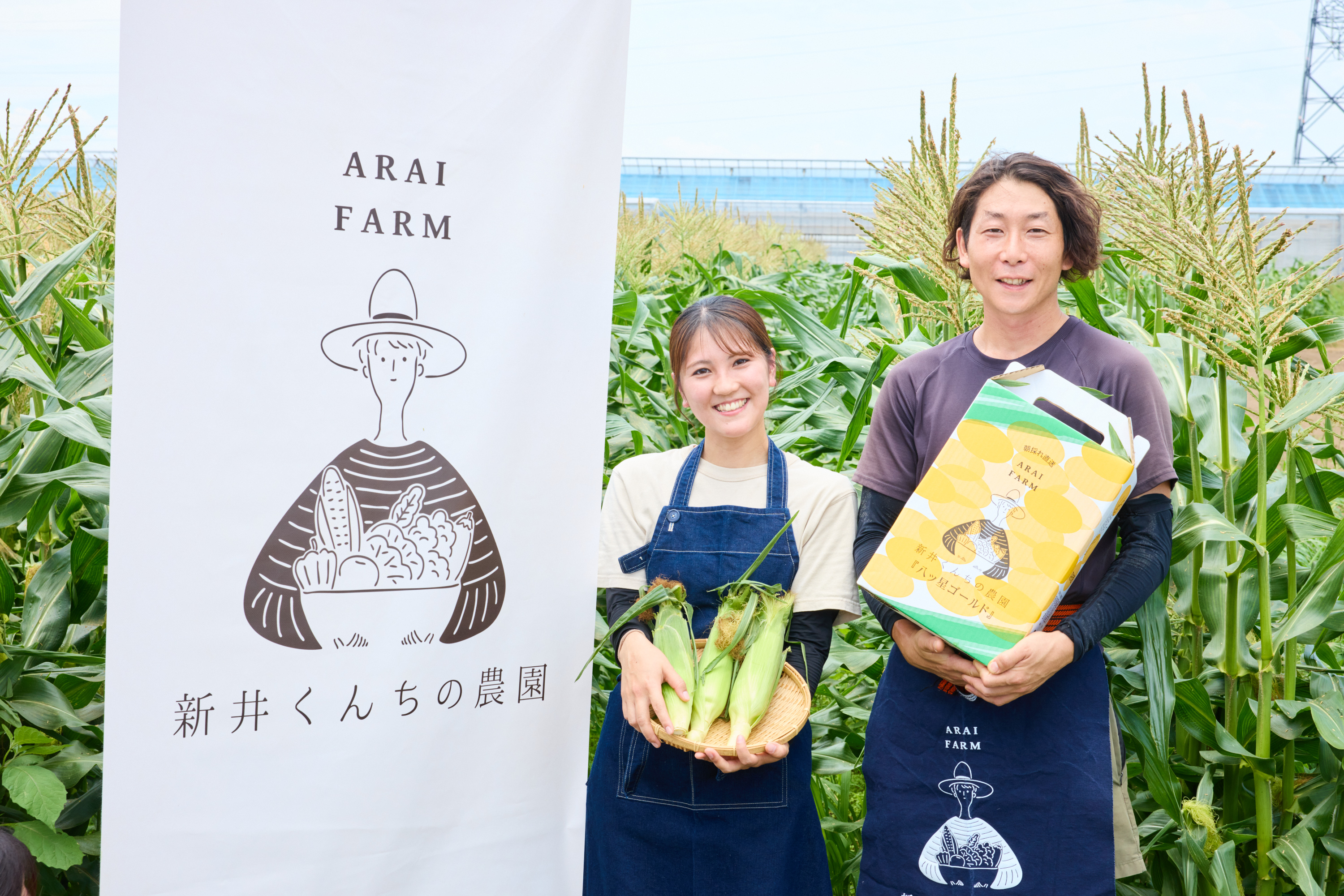 新鮮とうもろこしで、夏の贈り物を特別なものに。