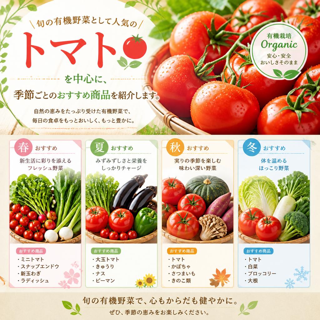 2. 季節のおすすめ野菜