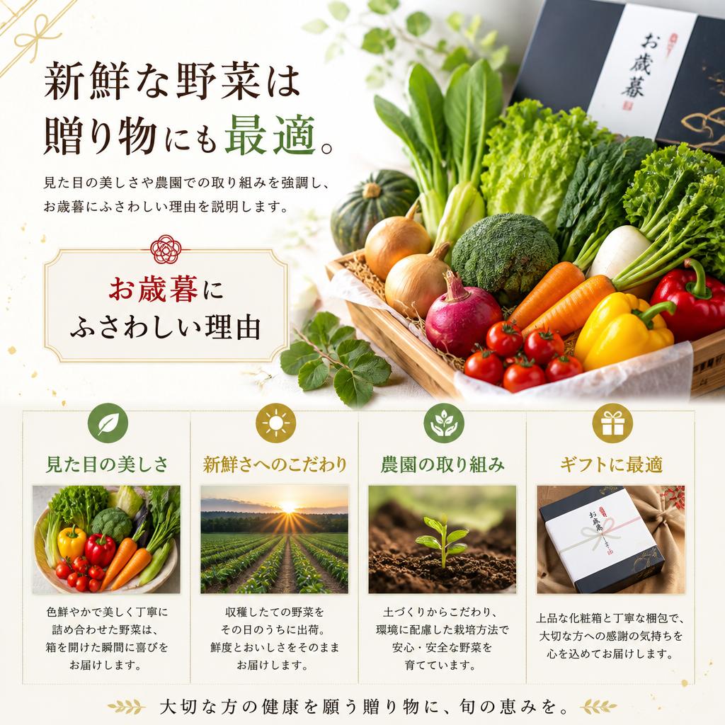 お歳暮にぴったりのギフト