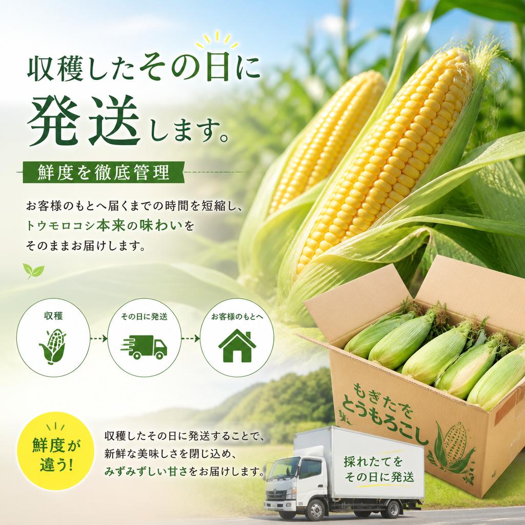 直送のこだわり